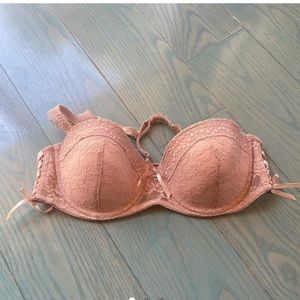 Adore Me nude lace bra